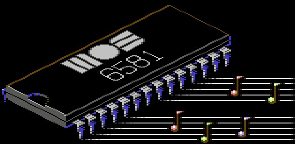 Puce SID MOS 6581