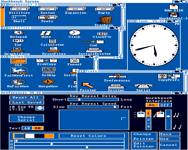Amiga Workbench